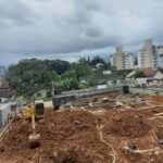 escavação predio m